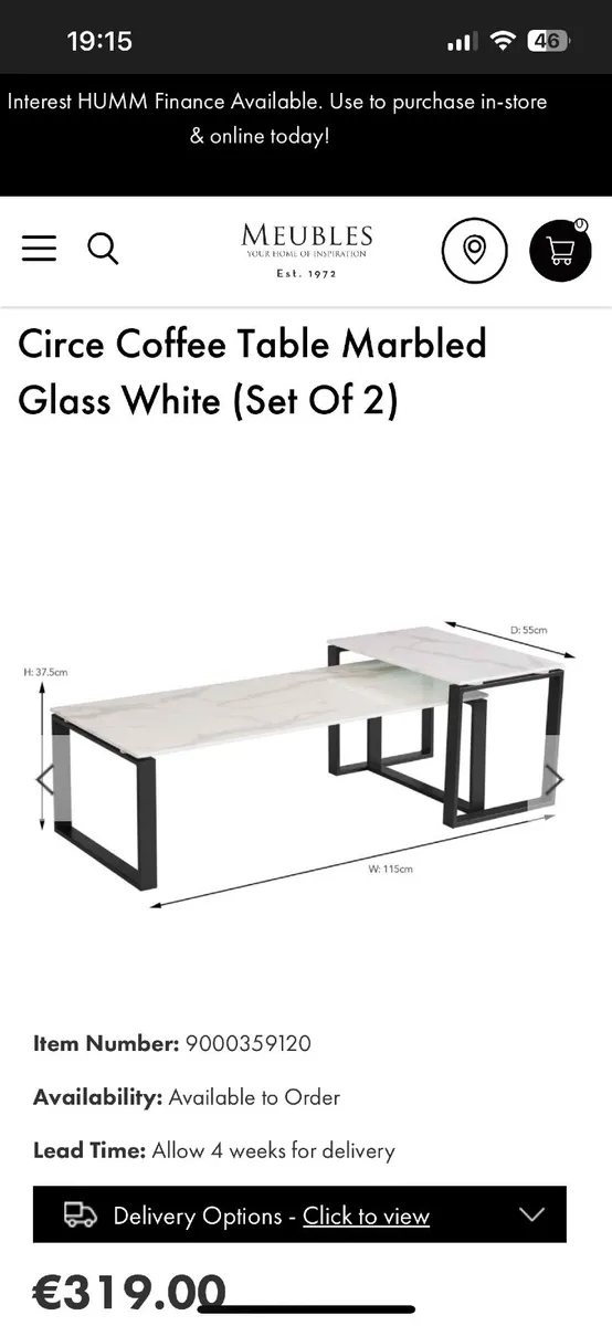 Coffee table - Image 1