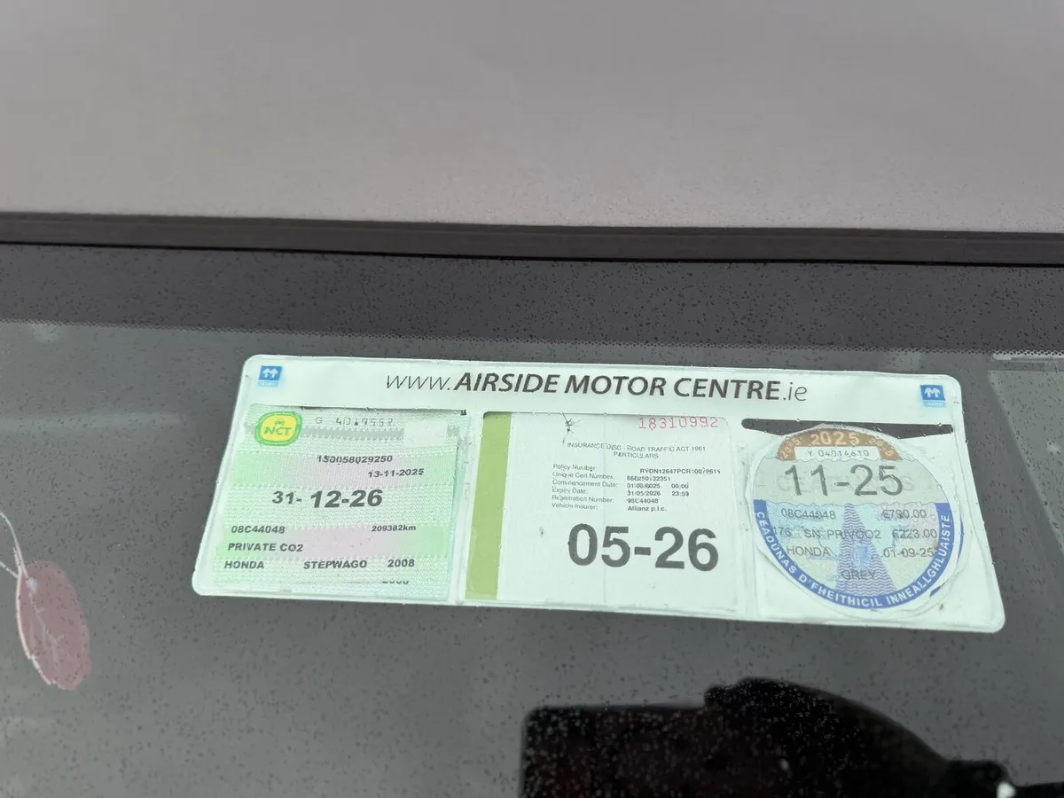 2008 Honda Stepwagon Spada AUTO Nct01/27 - Image 4