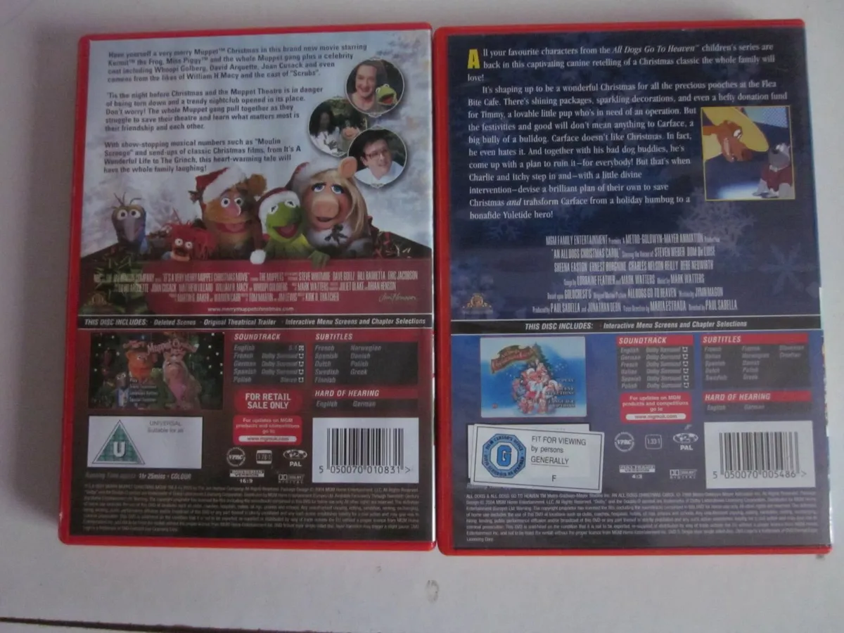 8 Childres Christmas DVD's - Image 2