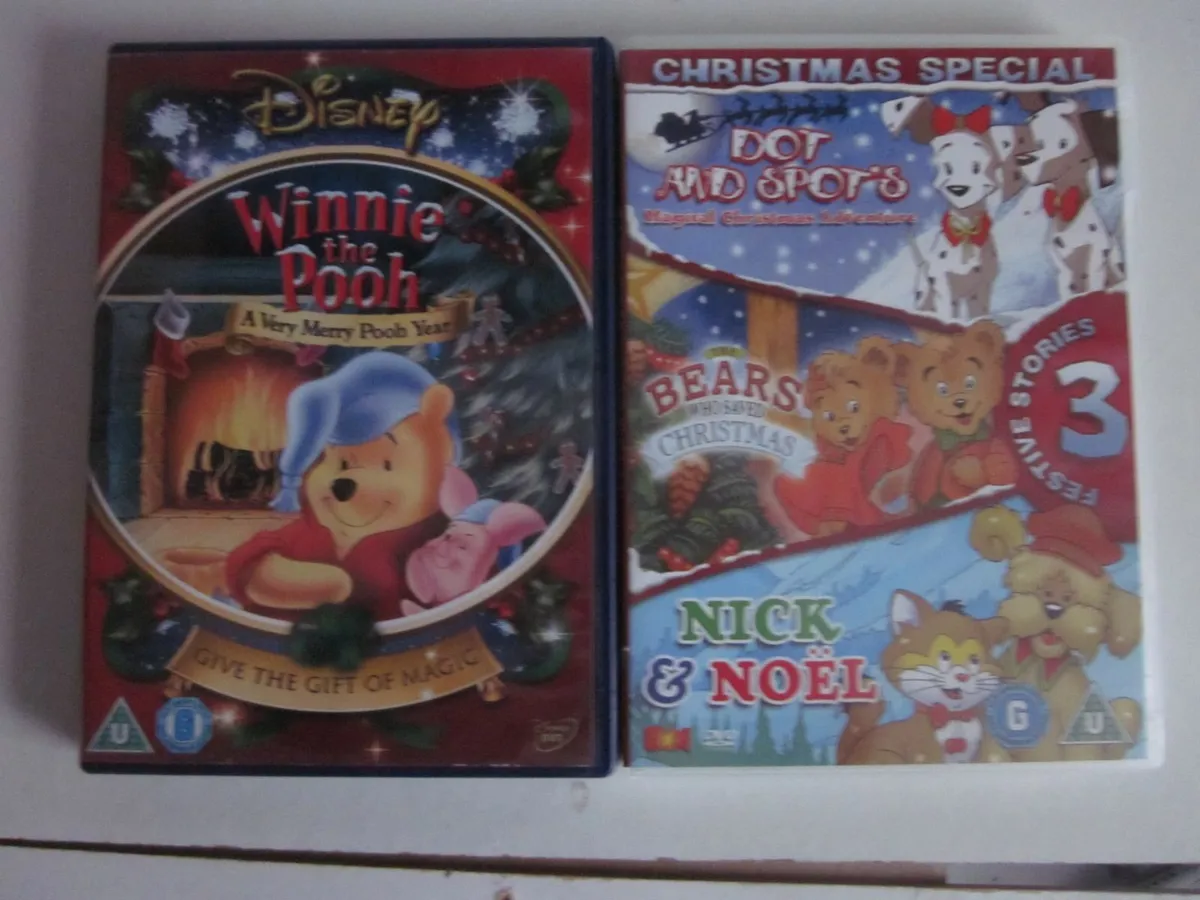 8 Childres Christmas DVD's - Image 3