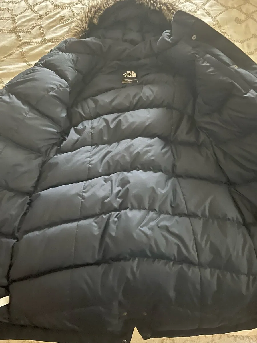 North Face Women’s Dryvent Parka size S Navy - Image 2