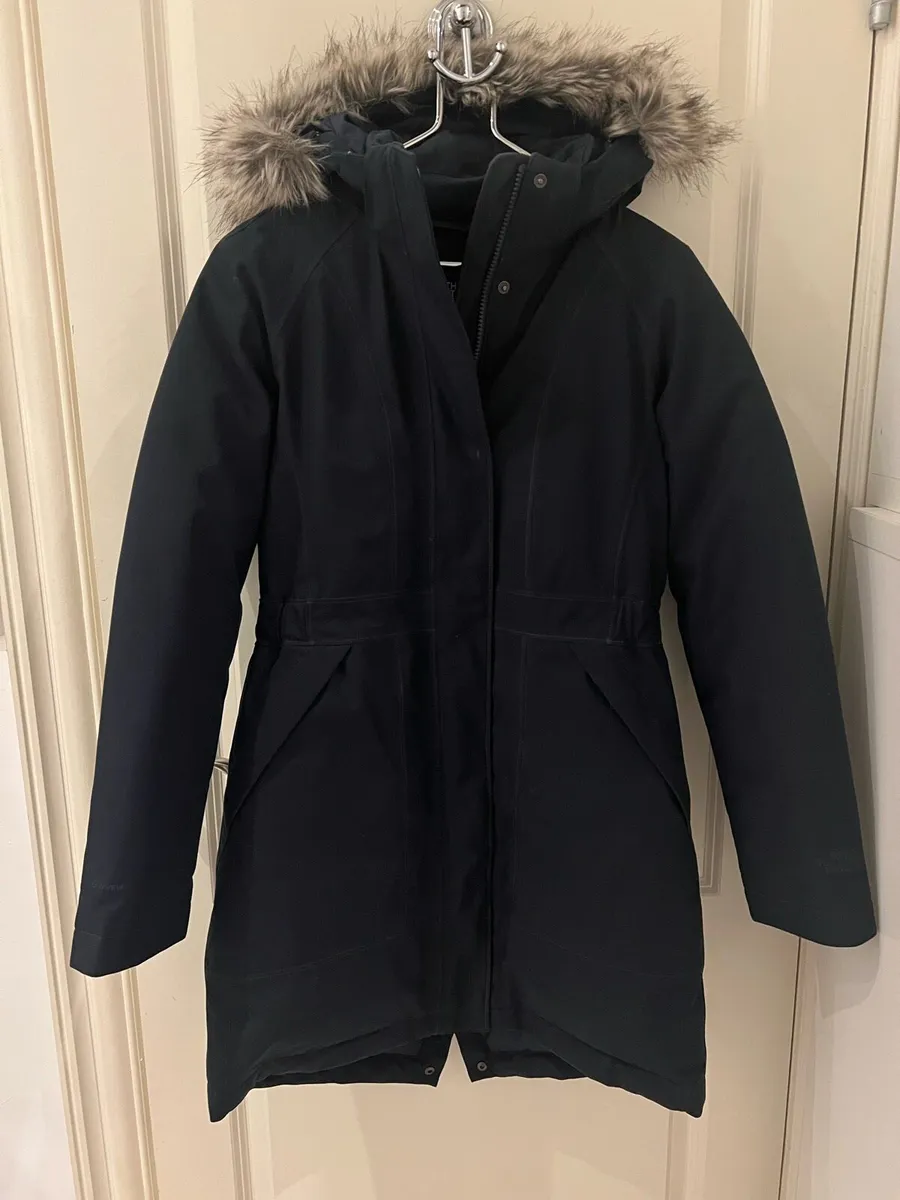 North Face Women’s Dryvent Parka size S Navy - Image 3
