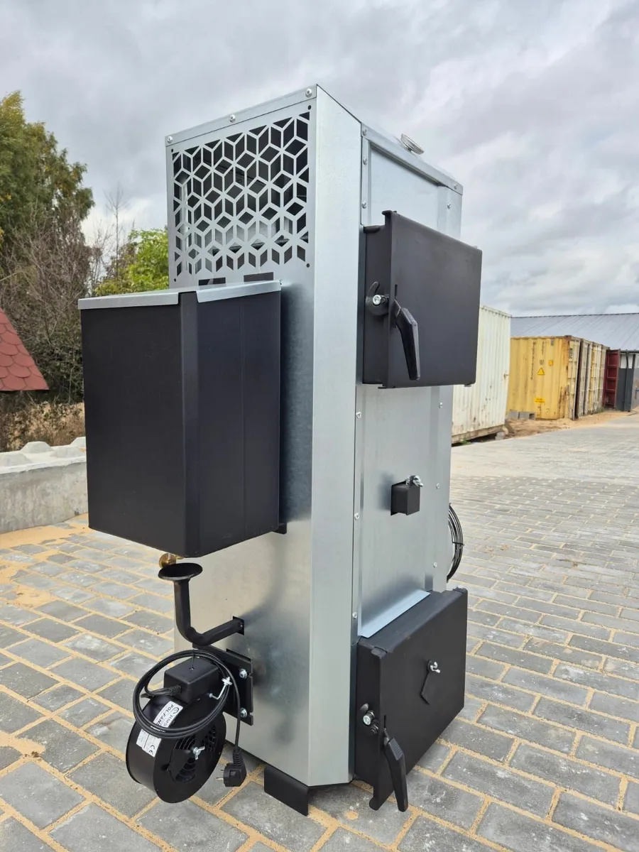 NG30 kw air heater (up to 400 m2) forused oil+wood - Image 3