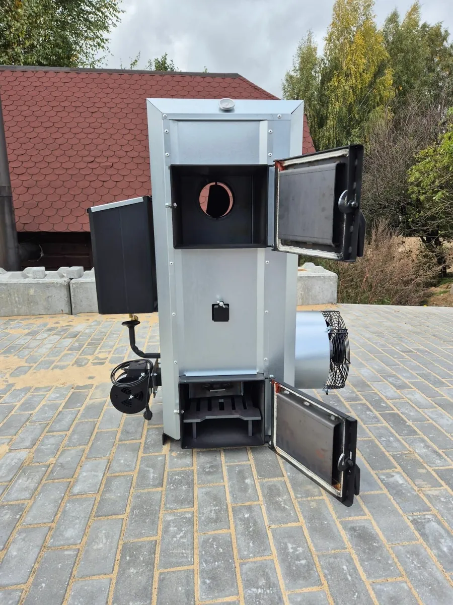 NG30 kw air heater (up to 400 m2) forused oil+wood - Image 4