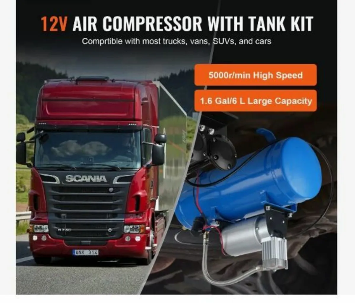 12V Air Compressor - Image 3