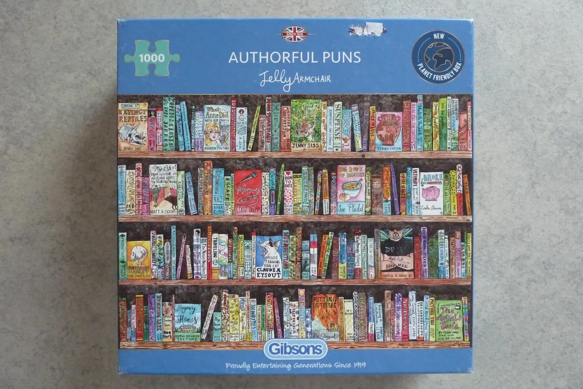 Authorful puns jigsaw
