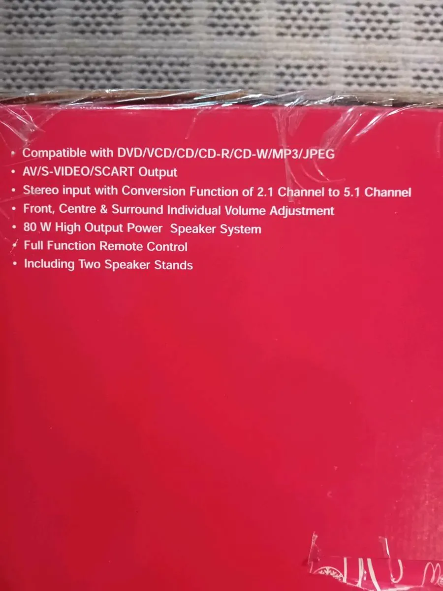 DVD Home Theatre Kit - Image 2