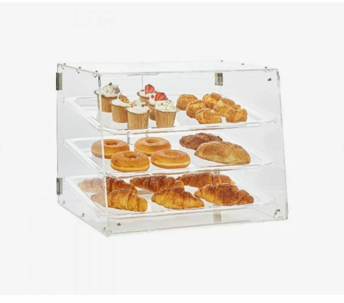 Pastry Display Case, 3-Tier Commercial - Image 1