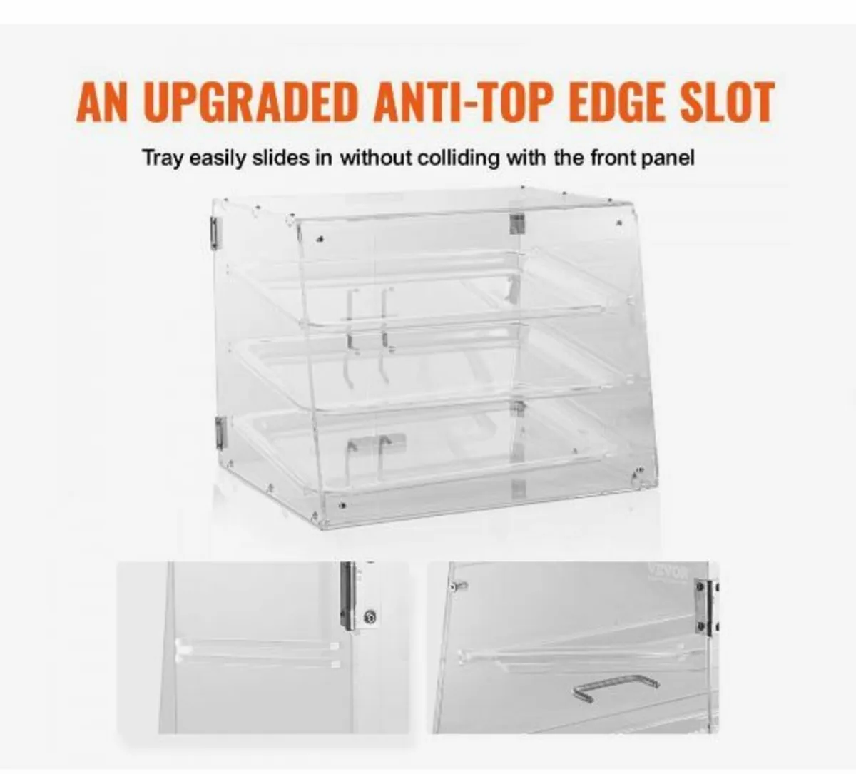 Pastry Display Case, 3-Tier Commercial - Image 4