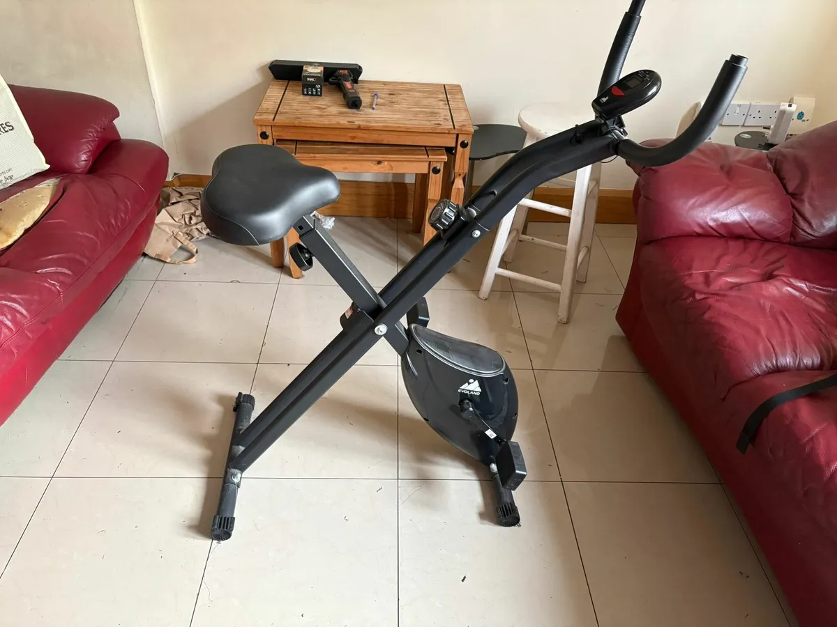 Foldable exercise bike for sale. - Image 2