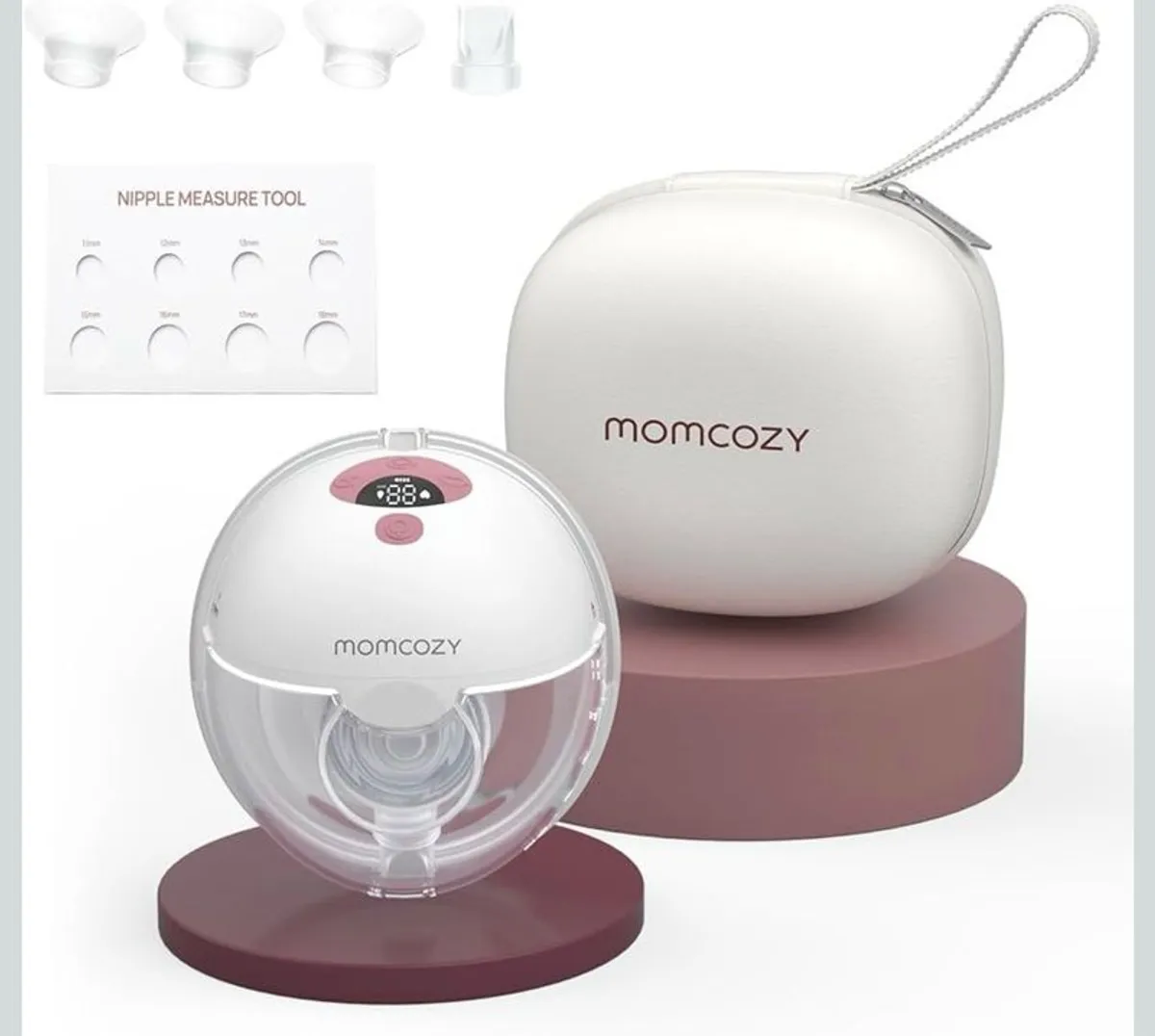 Momcozy M5 Single Wearable Breast Pump (Barely used) - Image 1