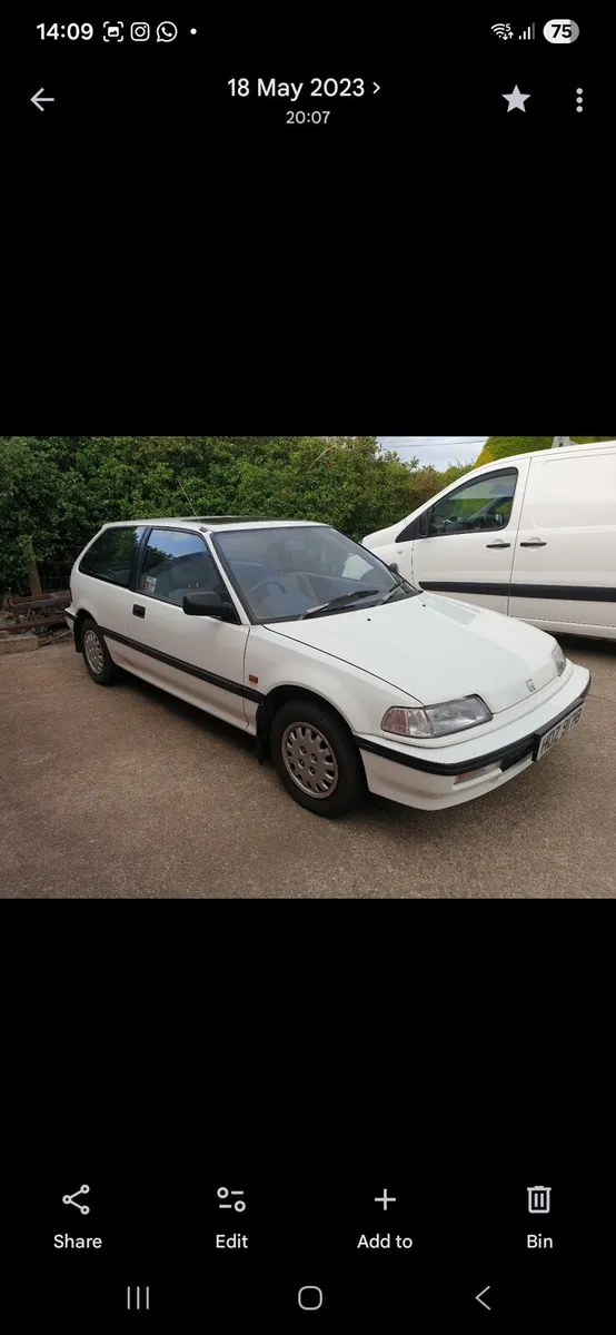 1990 Honda Civic only 20k miles - Image 1