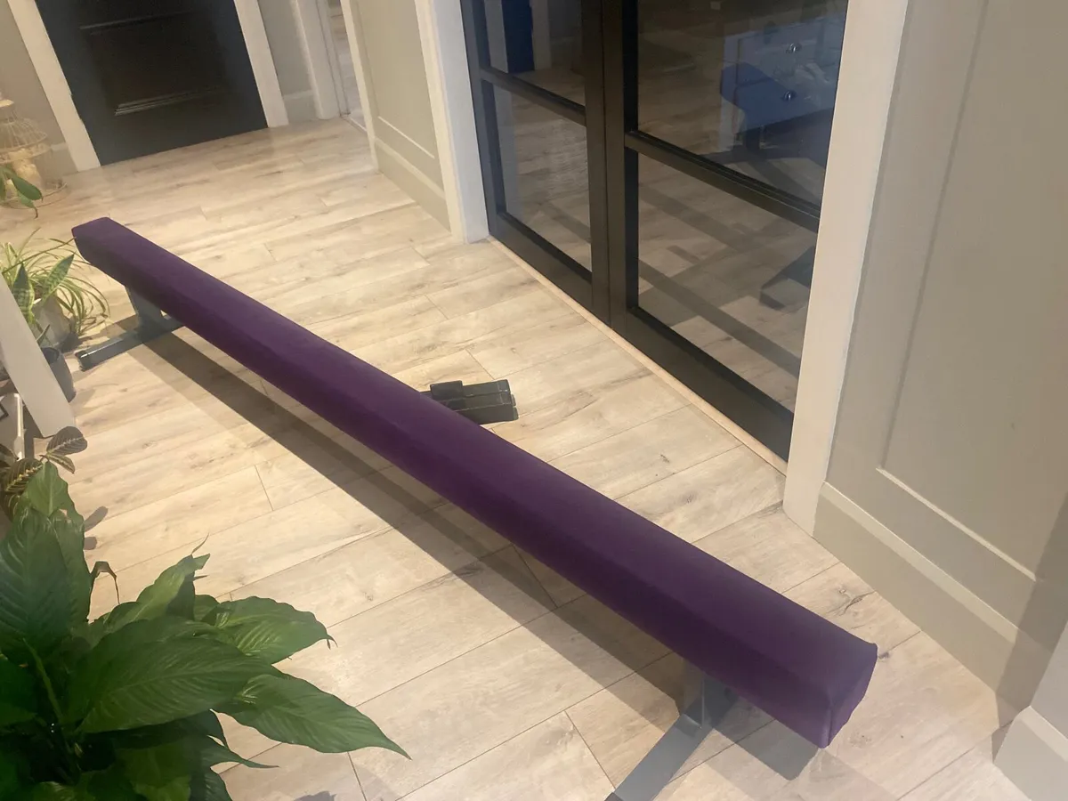 Gymnastic Balance Beam - steel framed - Image 3