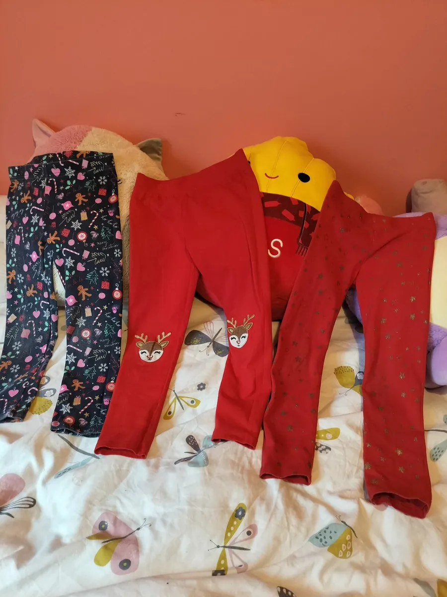 Girls Christmas clothes bundle 5-6 years - Image 4