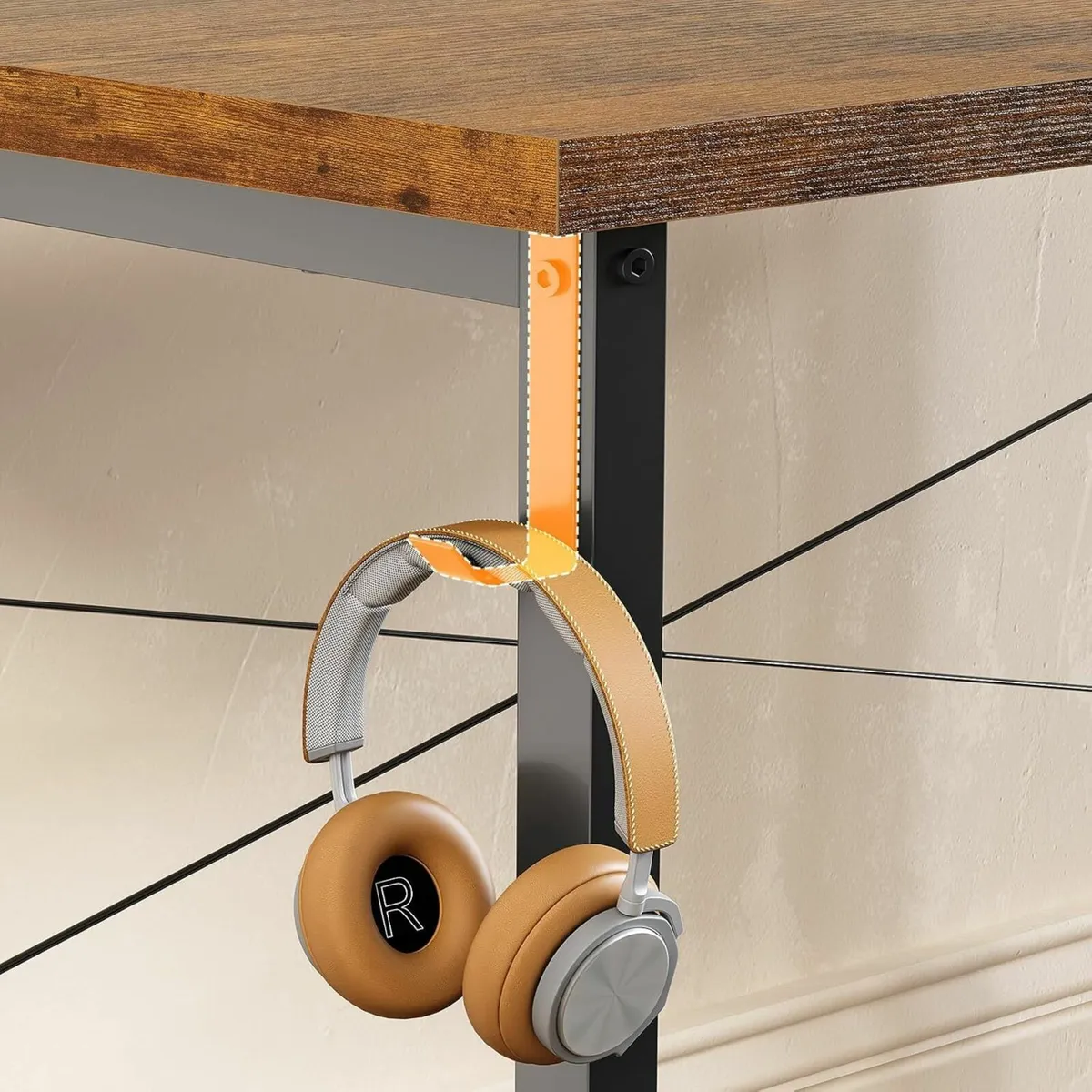 100×48 cm Computer Desk for Home Office Study - Image 4