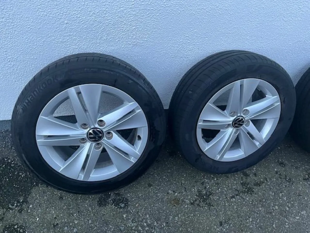 VW Alloy Wheels 205-55-16 - Image 2