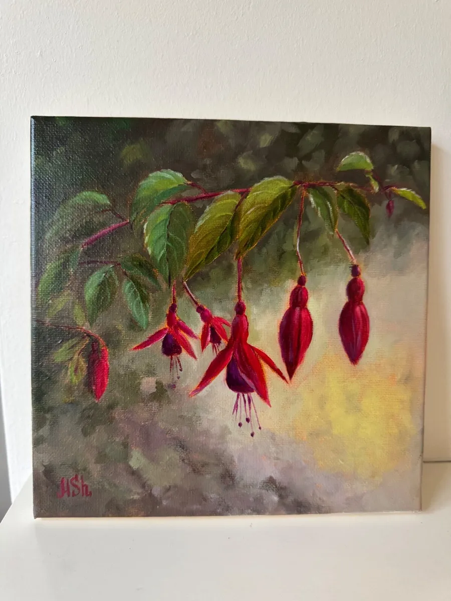Flowers oil painting - Image 3