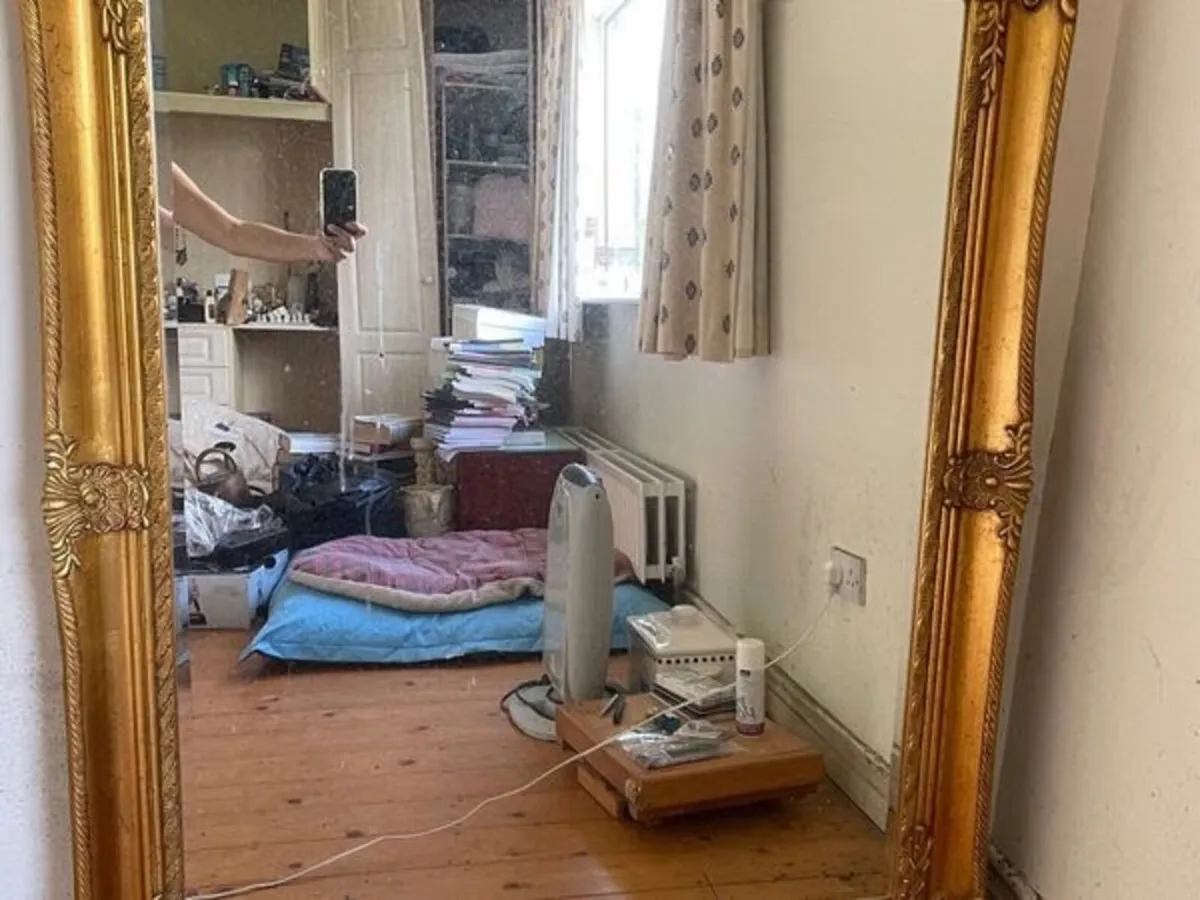 Large Baroque style mirror