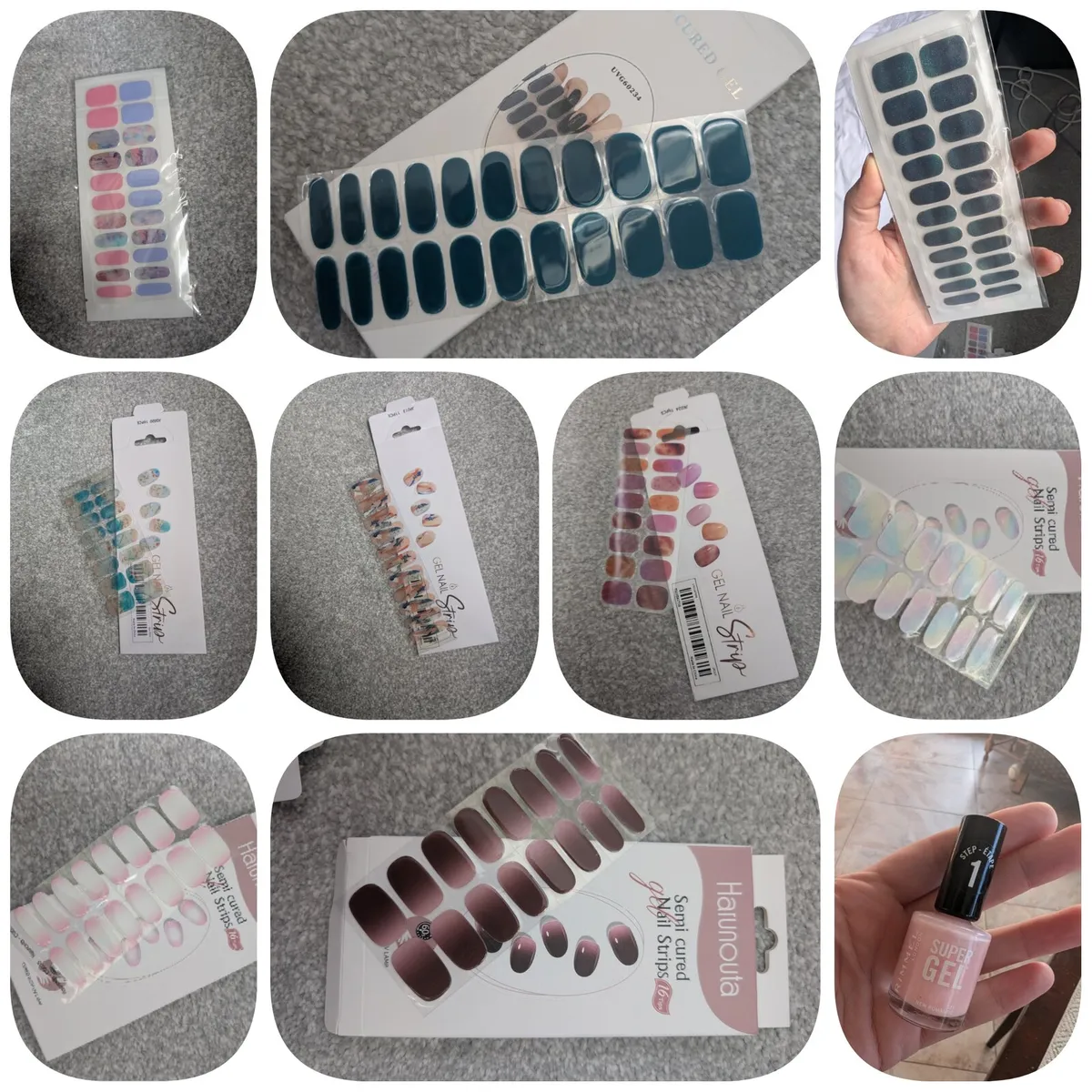 Gel nail wraps & gel nail polish - Image 1