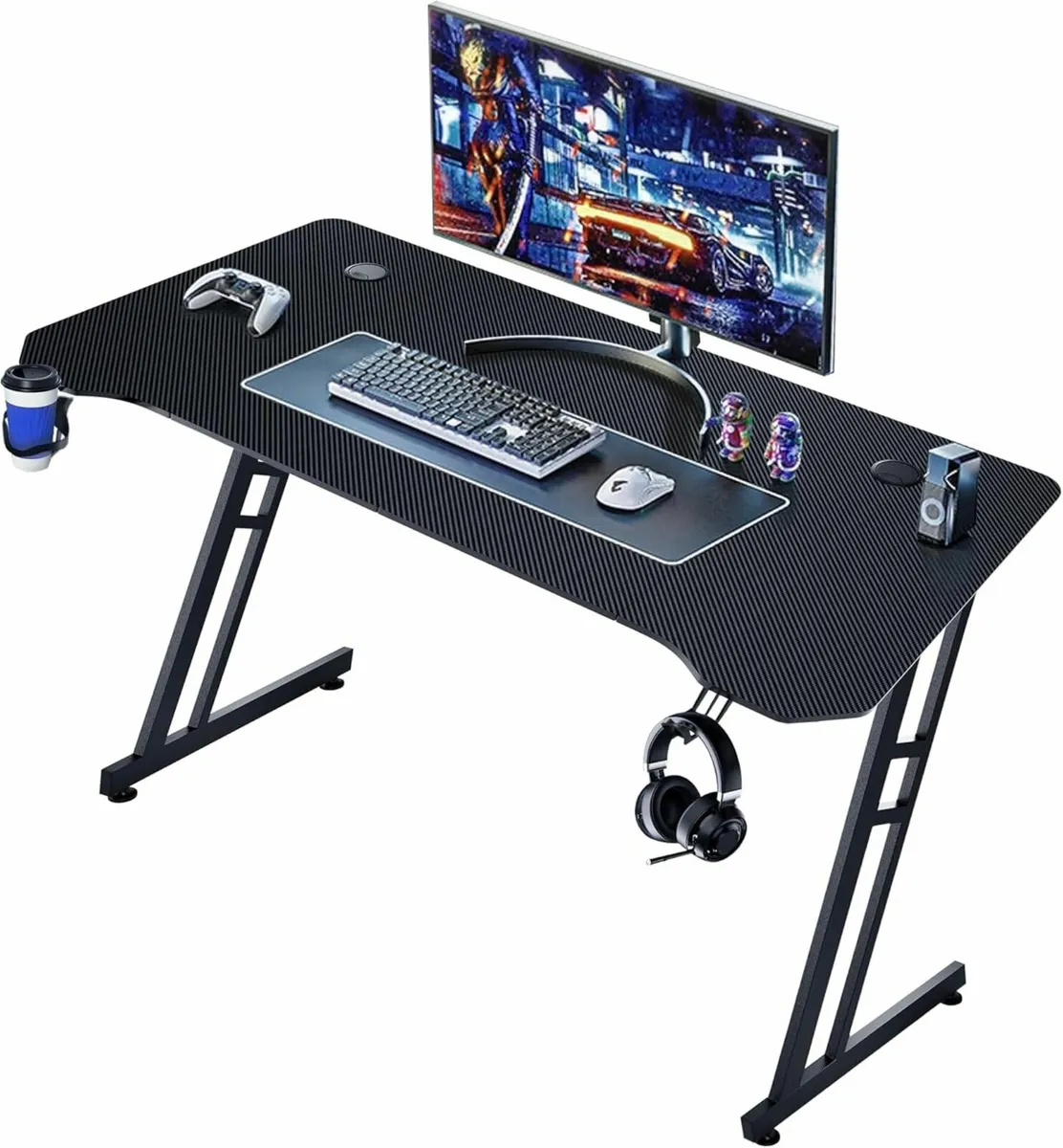 Gaming Desk 120 x 60cm Large Computer Table - Image 1