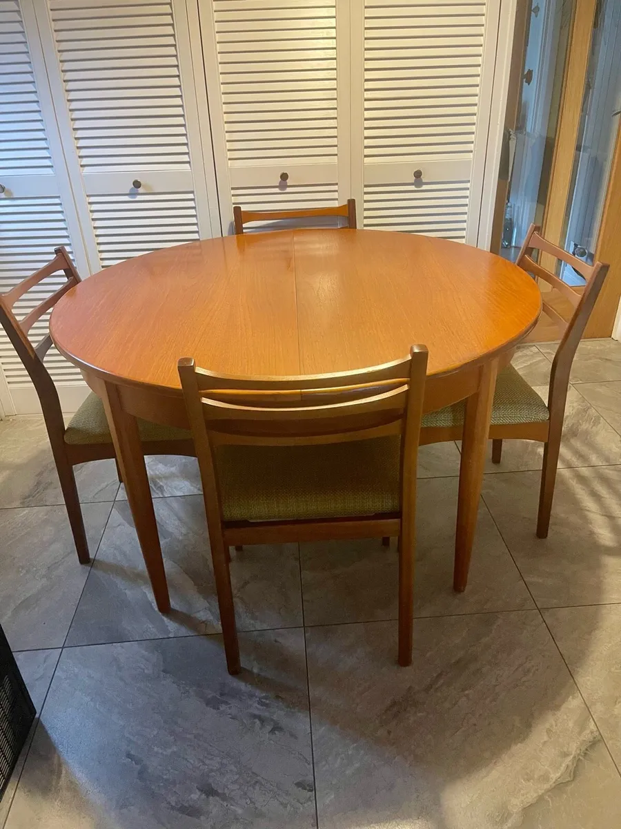 Mid century McIntosh dining - Image 1