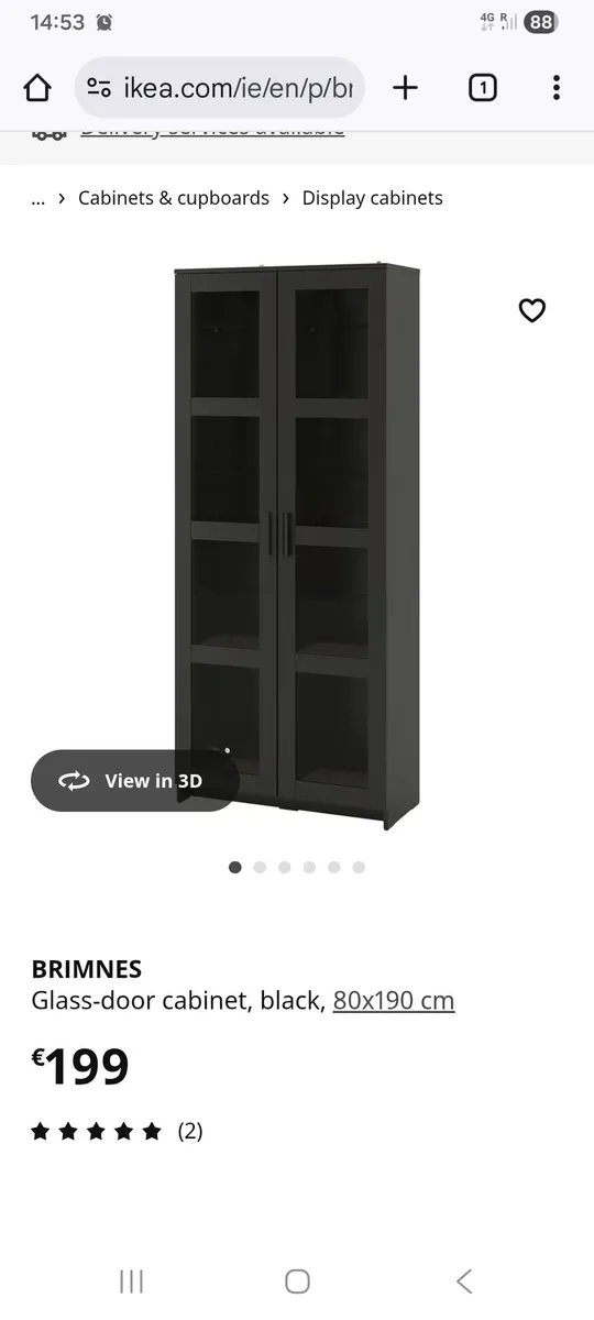 Display cabinet and tv stand - Image 2