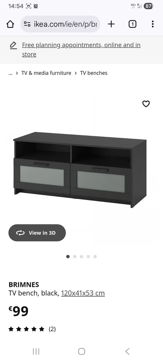 Display cabinet and tv stand - Image 3