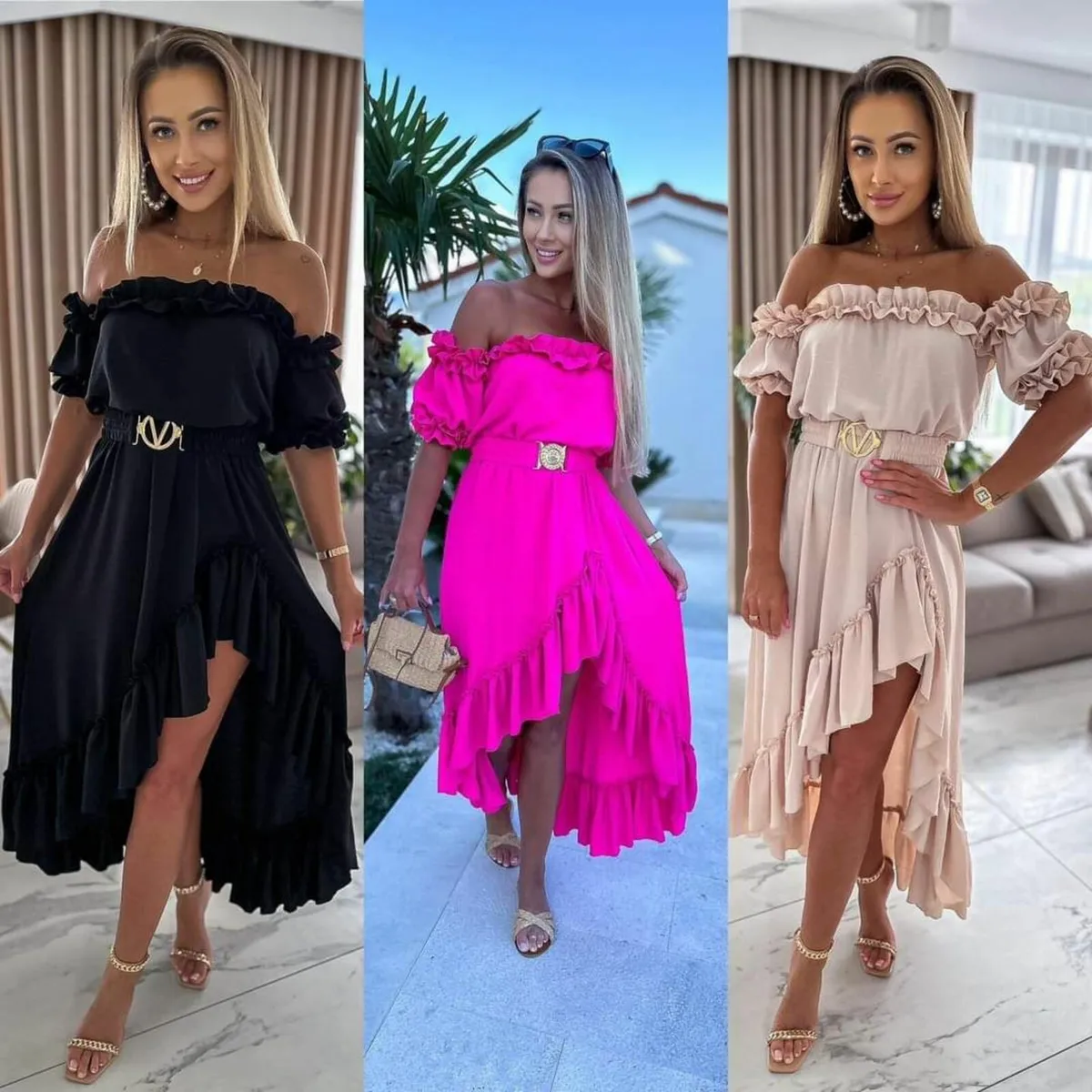 Glamor maxi dress size S/M up to size 14. - Image 4