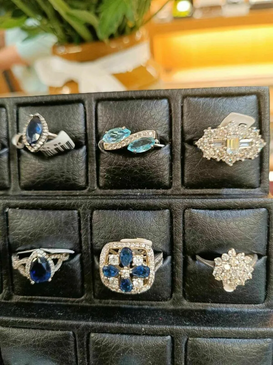 Selection of Sterling Silver Rings - Image 4