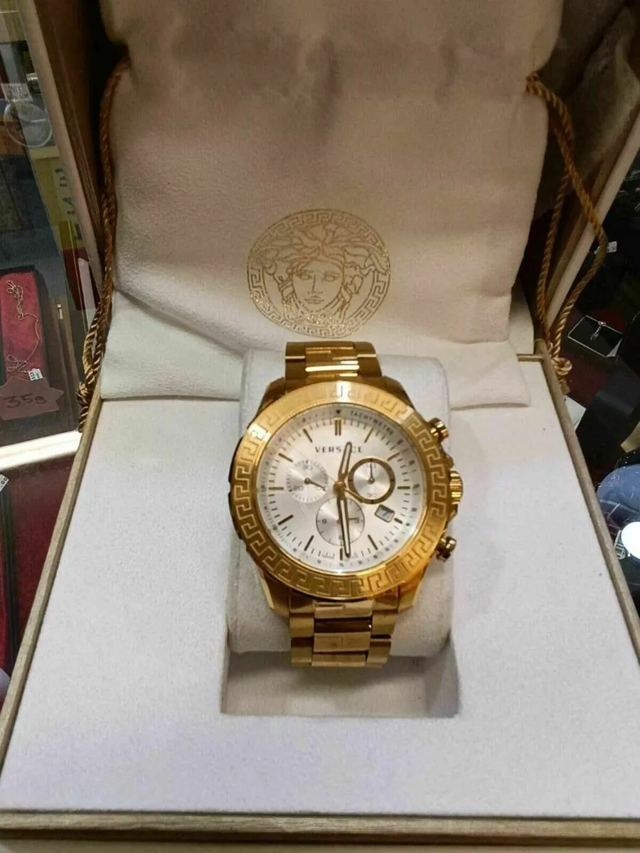 Versace Watch with Box & Documents - Image 2