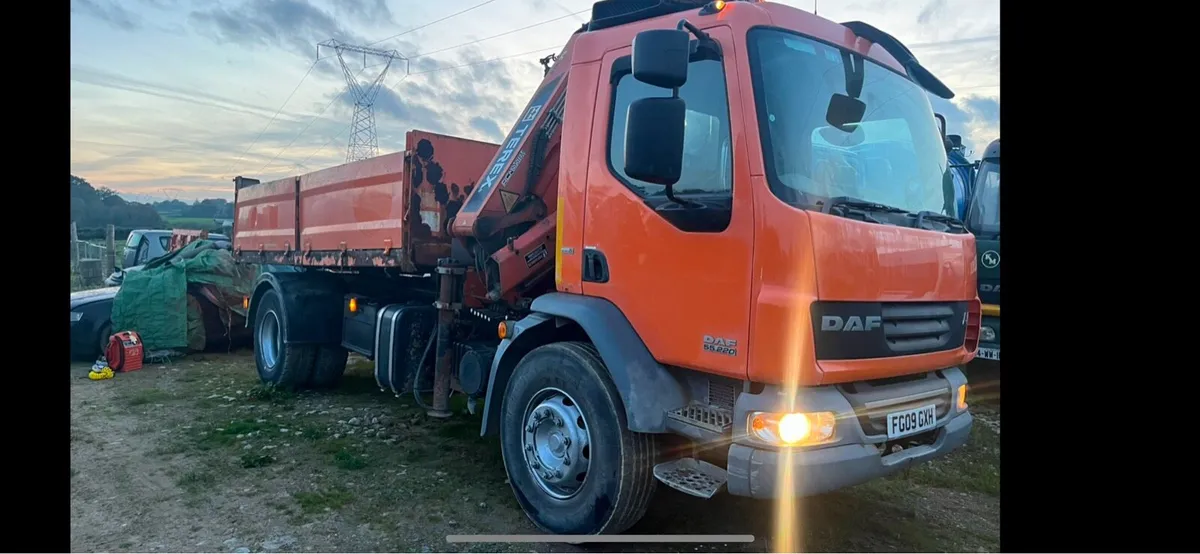2009 DAF Lf grab truck - Image 2