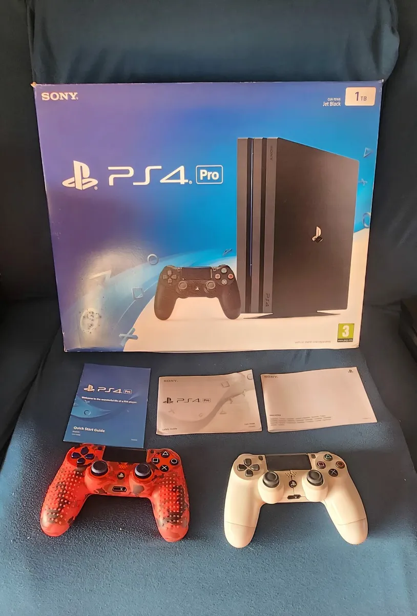 PS4 Pro 1TB With Original Box for SALE! - Image 2