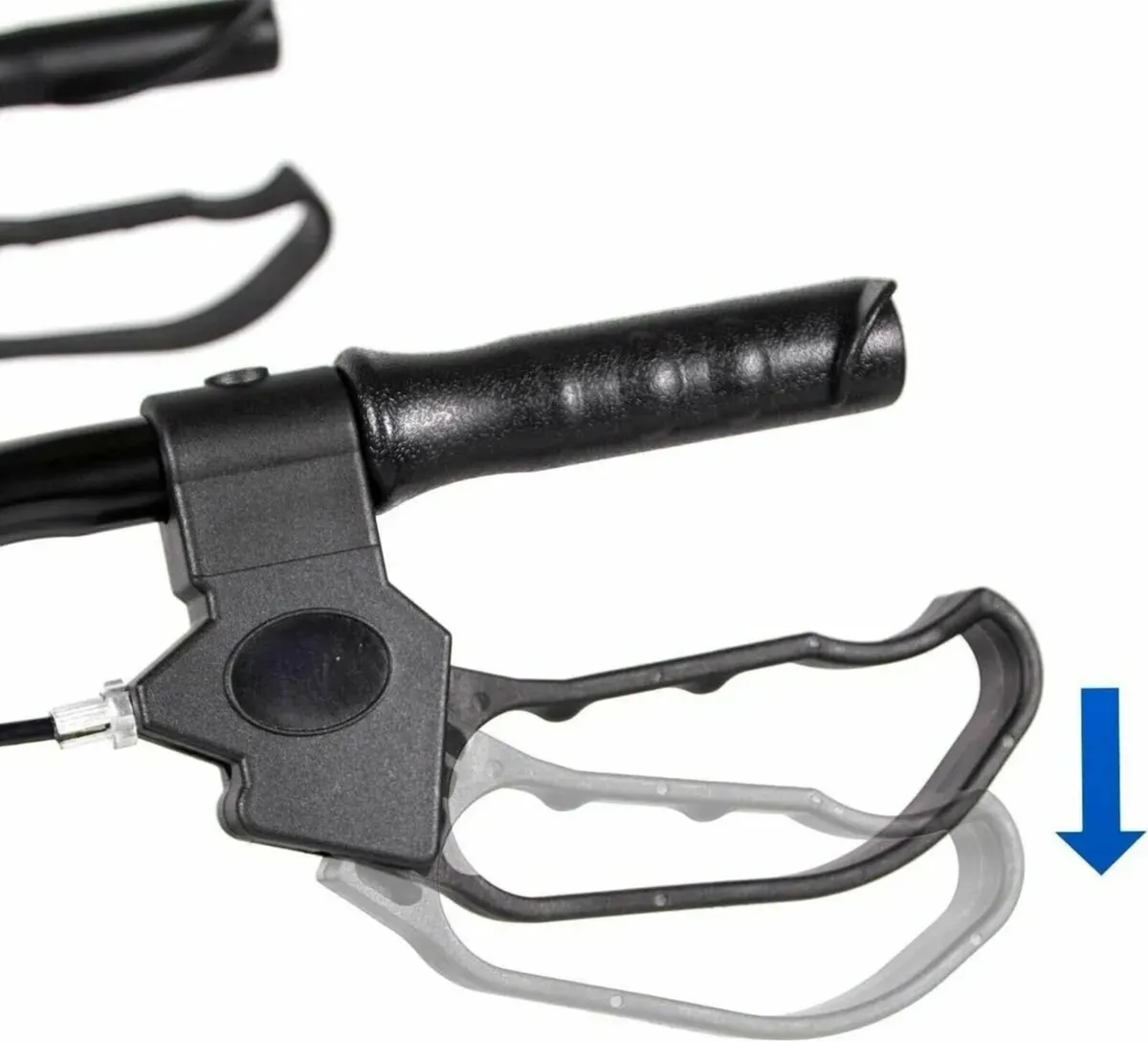 Rollator with Tray and Basket Lightweight Foldable - Image 3