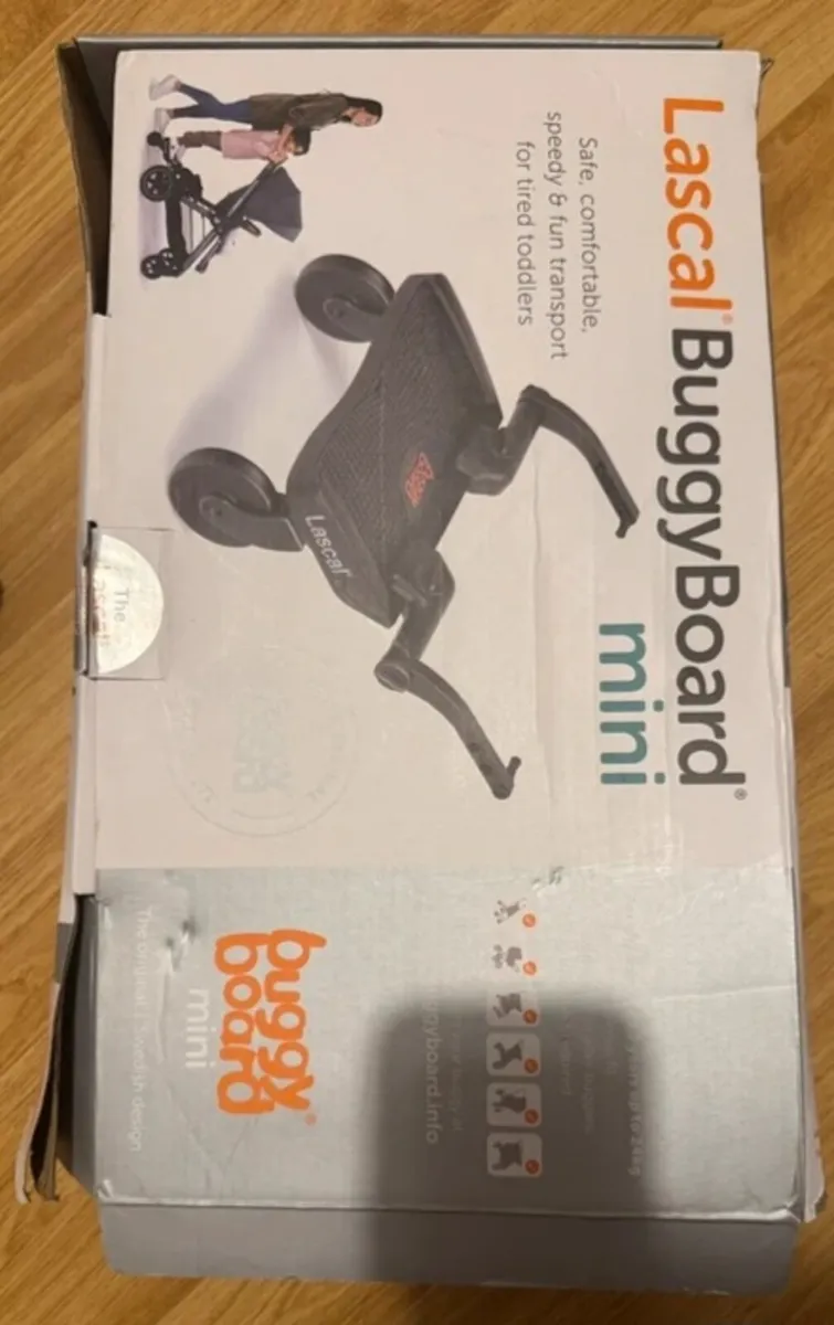 Lascal mini BuggyBoard with connector - Image 2