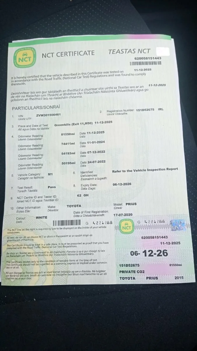 Toyota Prius 2015 - Image 1