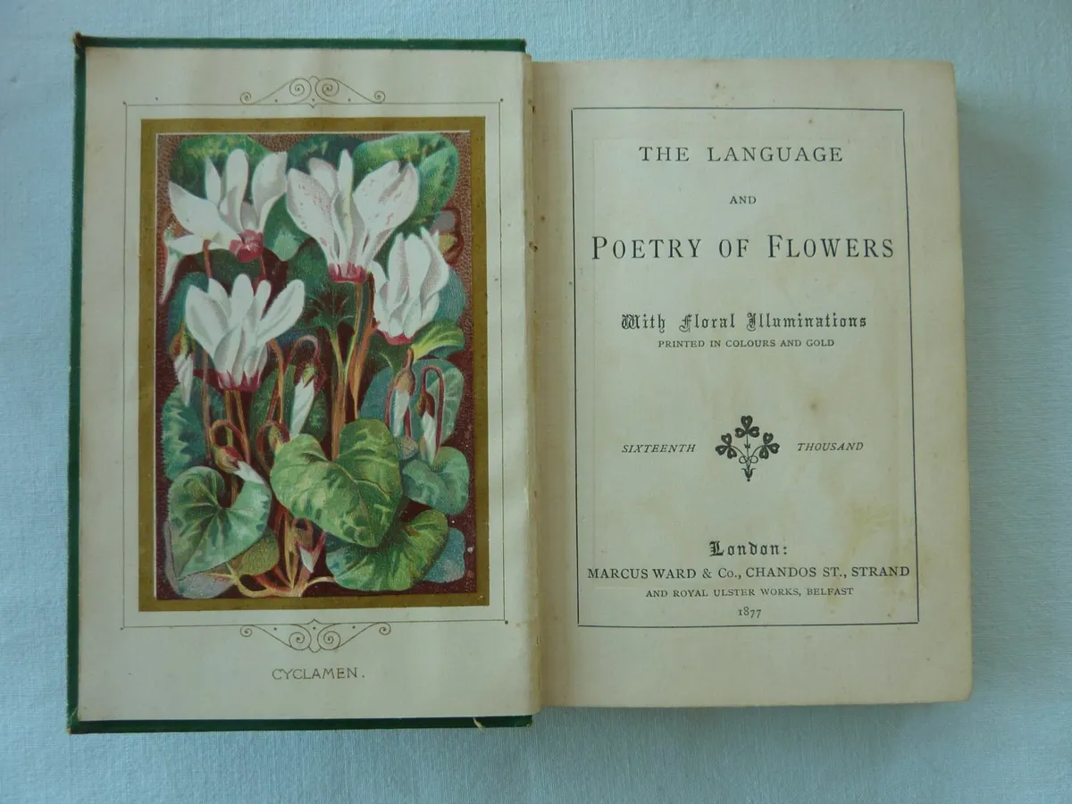 he Language and Poetry of Flowers (book) - Image 4