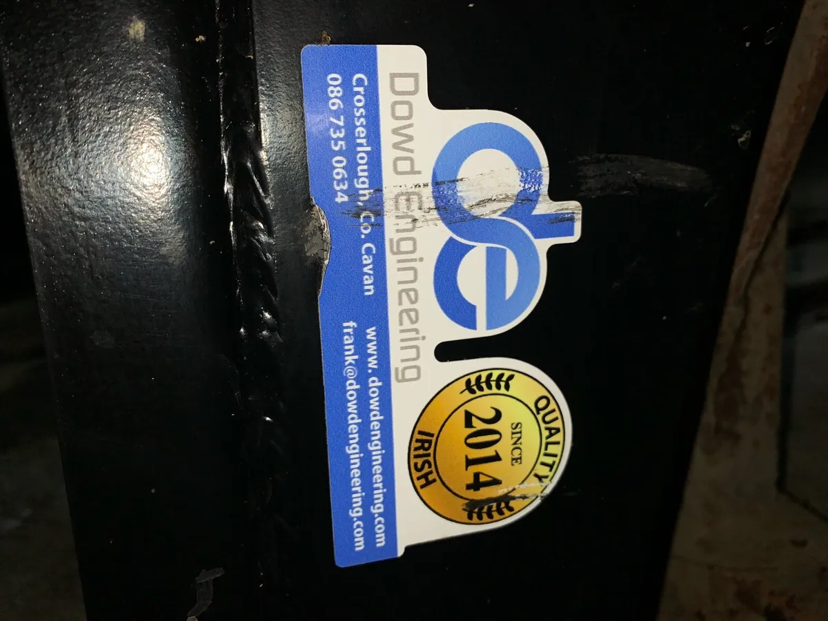 Skid steer adapter to euro hitch - Image 2