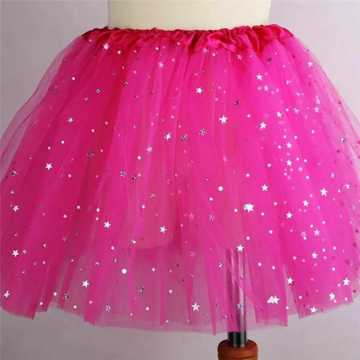 Children's blue tulle skirt one size - Image 1