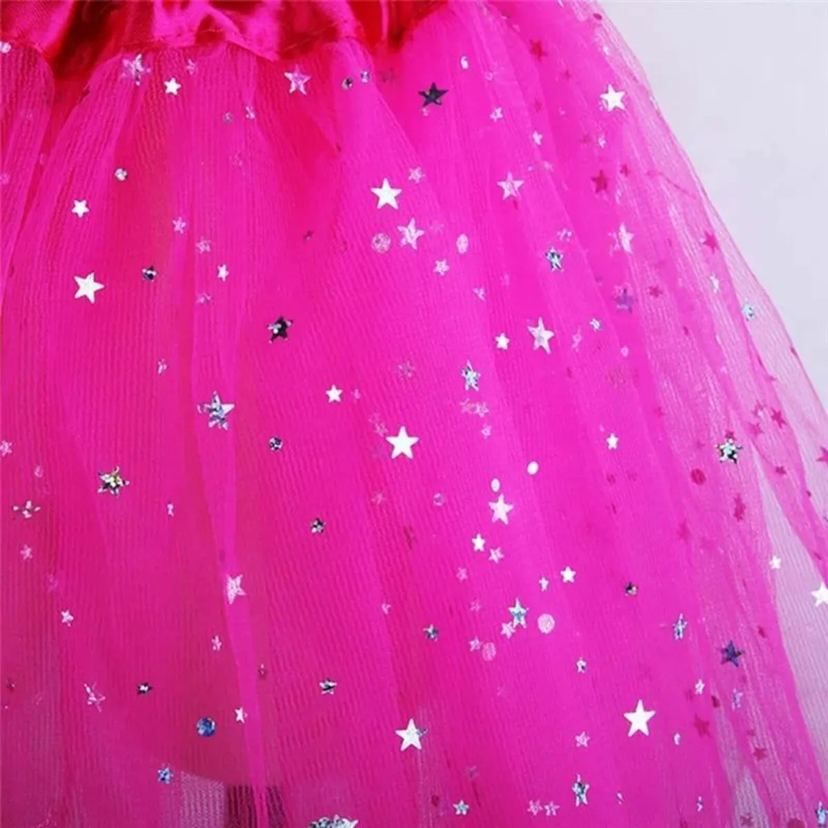 Children's blue tulle skirt one size - Image 3