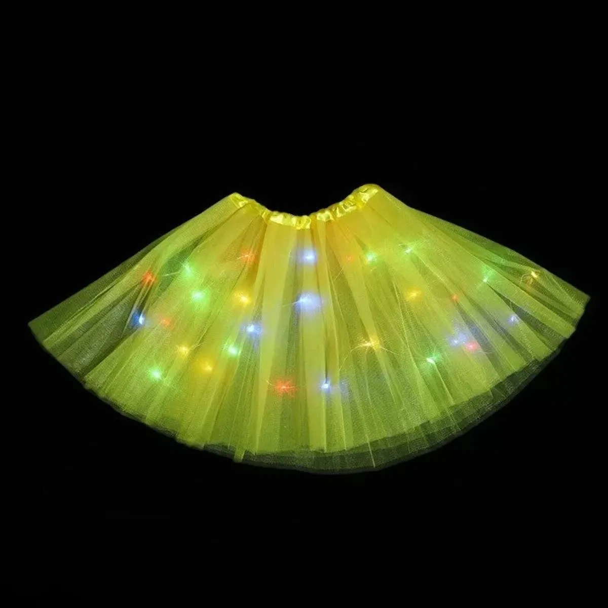 Children's blue tulle skirt one size - Image 4