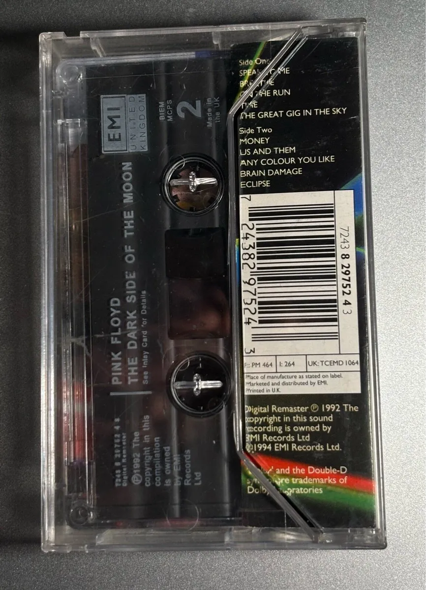 Pink Floyd dark side of the moon cassette - Image 2