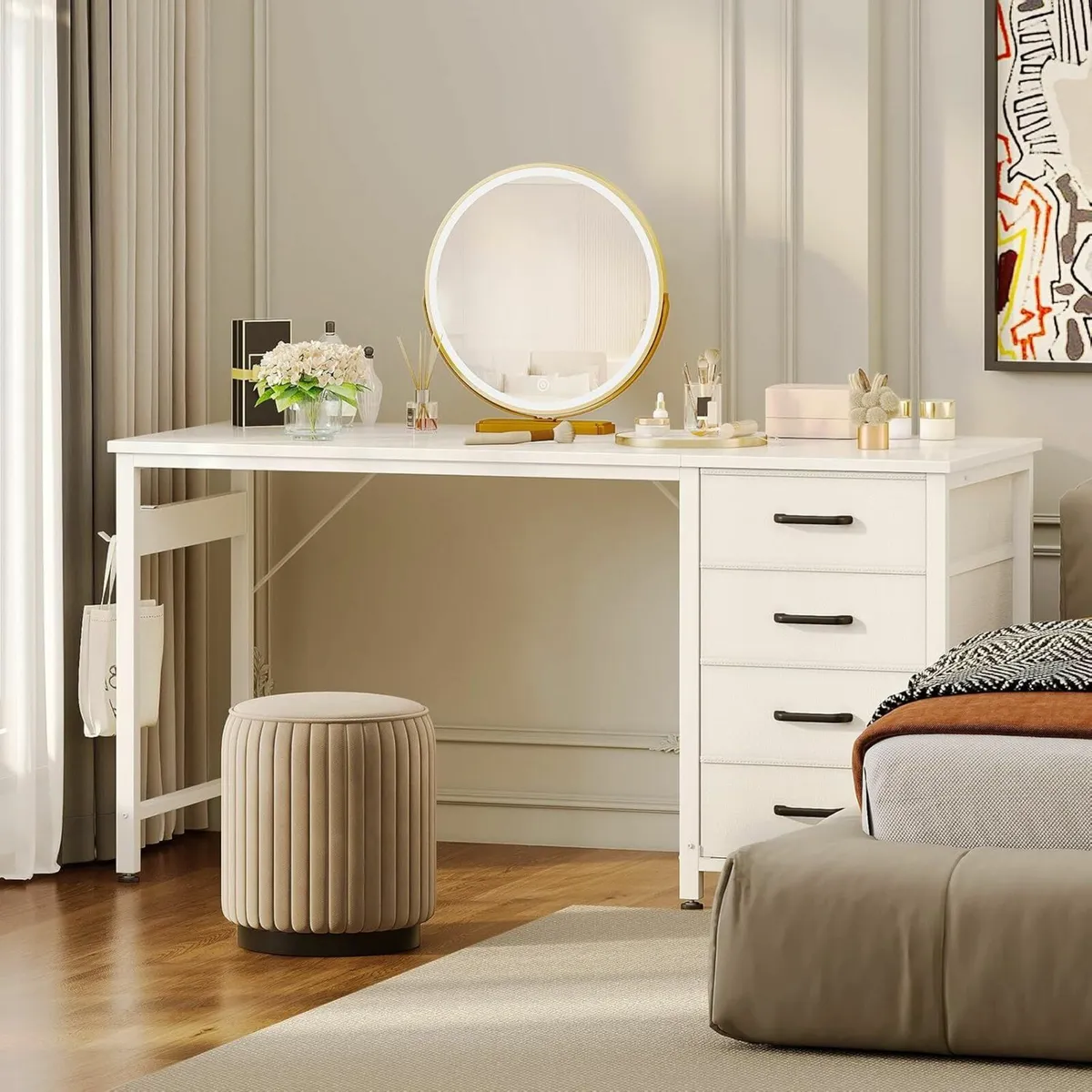 Office Desk Drawers, Dressing table 120 x 48 cm - Image 1