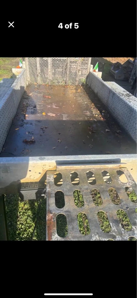 8x4 plant trailer - Image 2