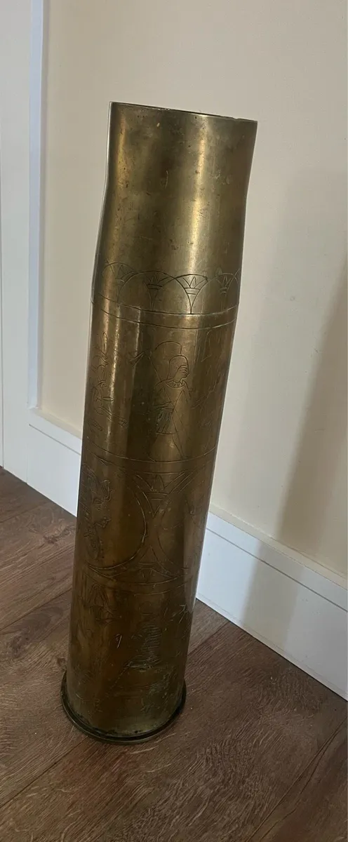 Vintage 1972 British Centurion Tank 105mm shell - Image 2