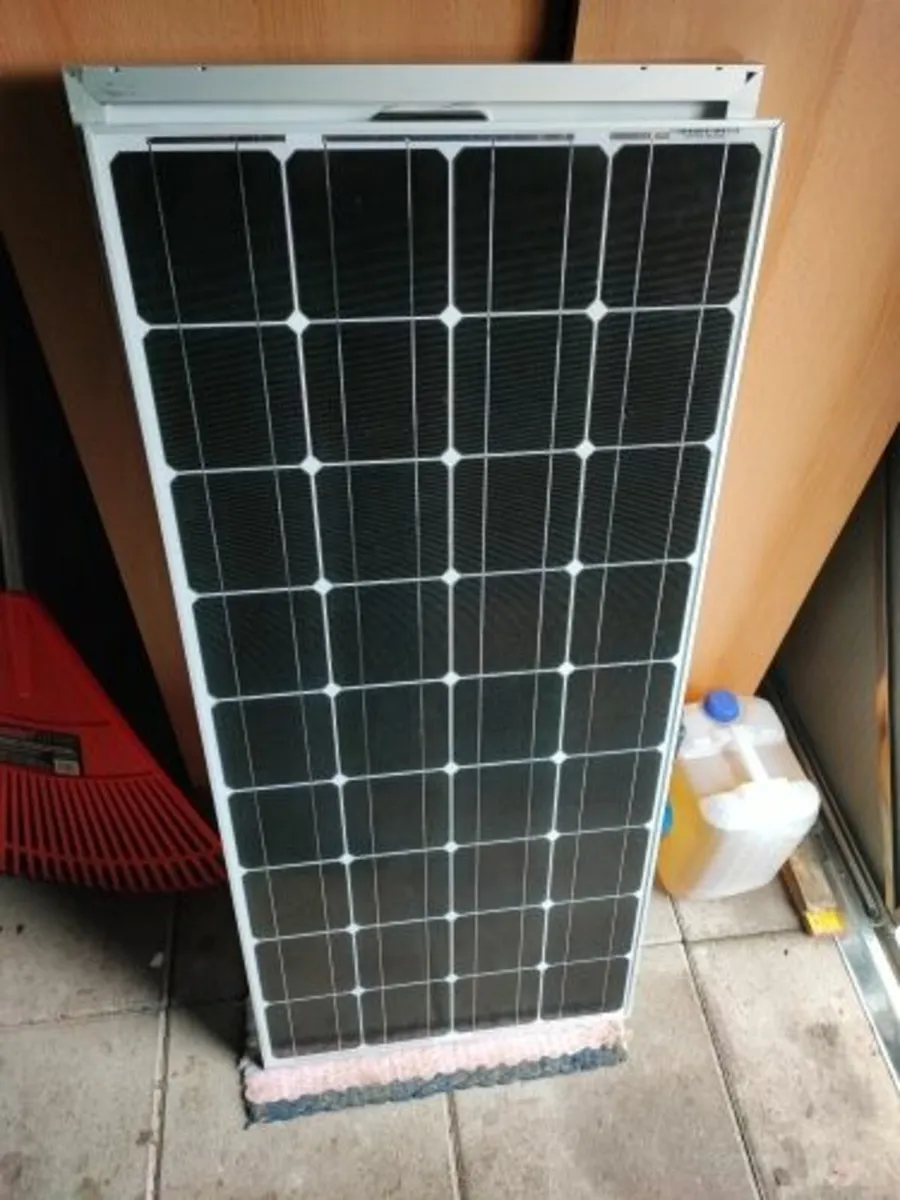 Camper van or boat 100W 12V Solar Panel - Image 2