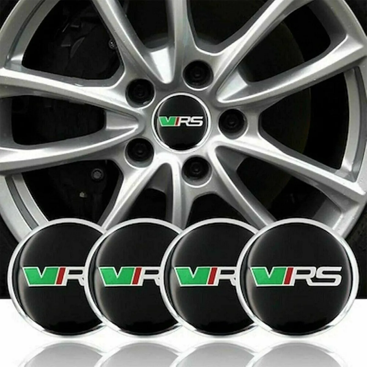 Skoda VRS centre caps -FREE POST - Image 1