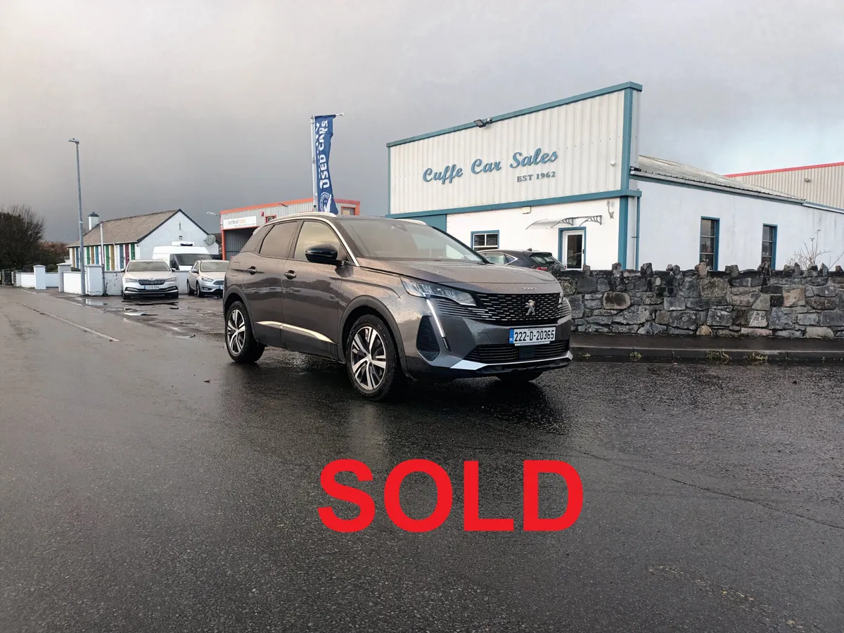 2022 Peugeot 3008 1.5 BlueHDi 130bhp Allure Auto - Image 1