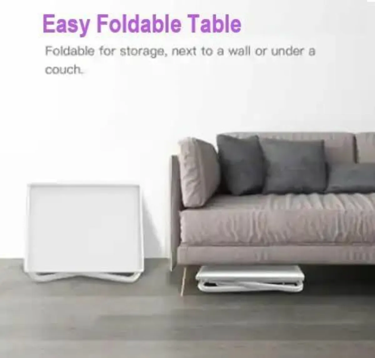 Portable Adjustable Folding Table Laptop Office - Image 3