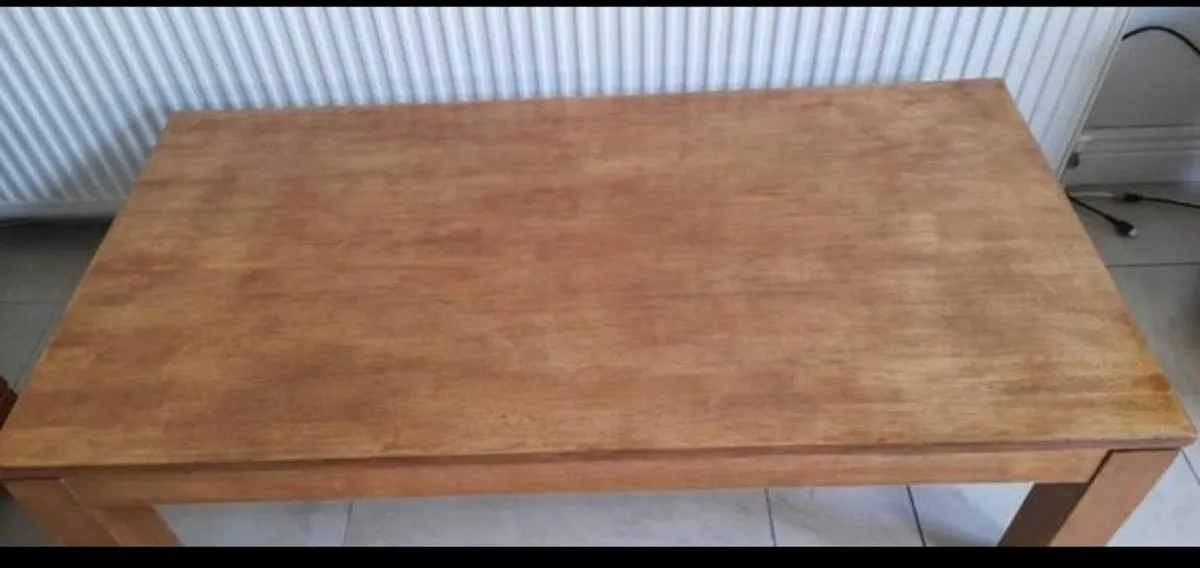 Oak coffee table - Image 2