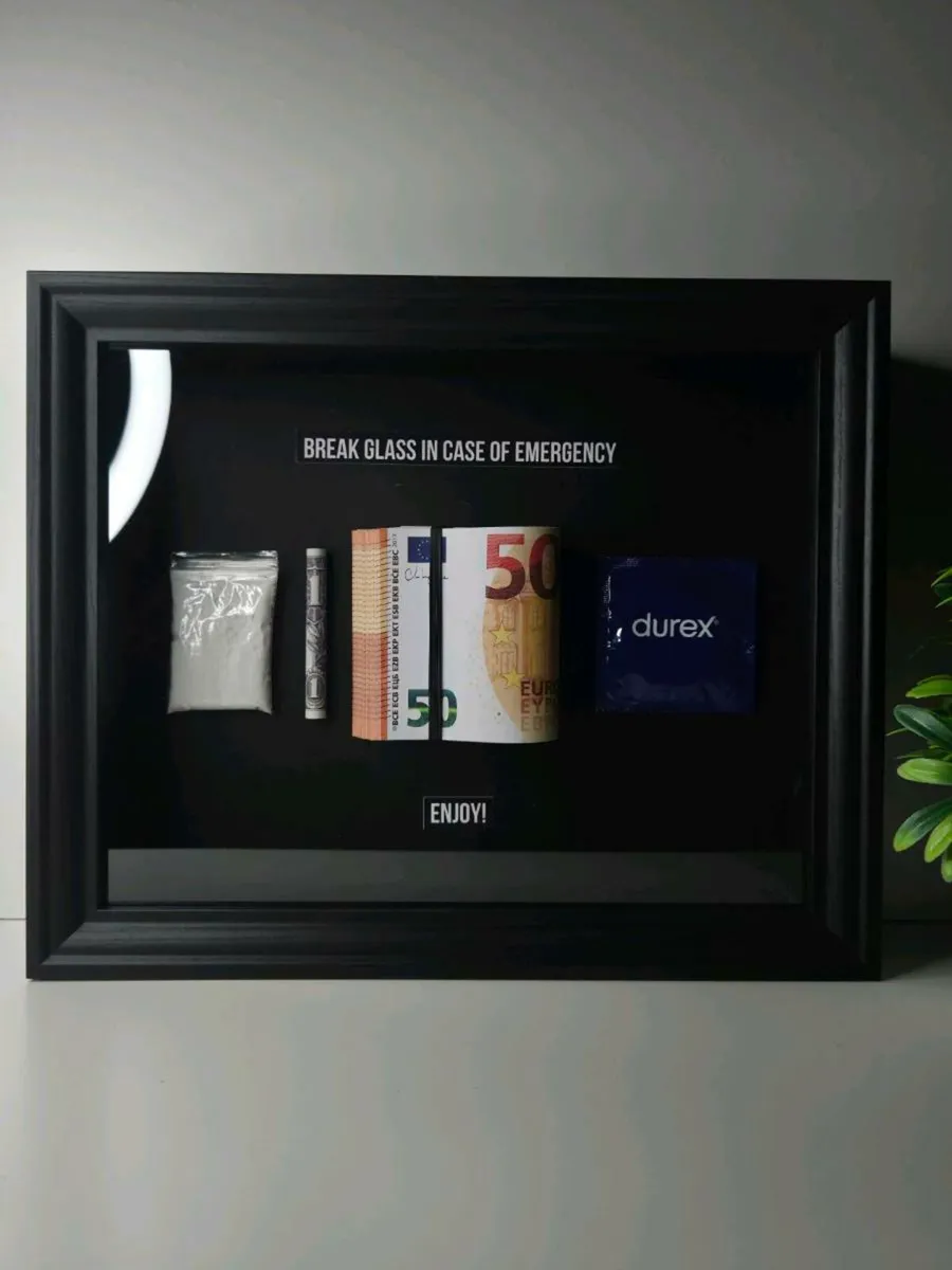 Gift 3D money frame art decor - Image 1